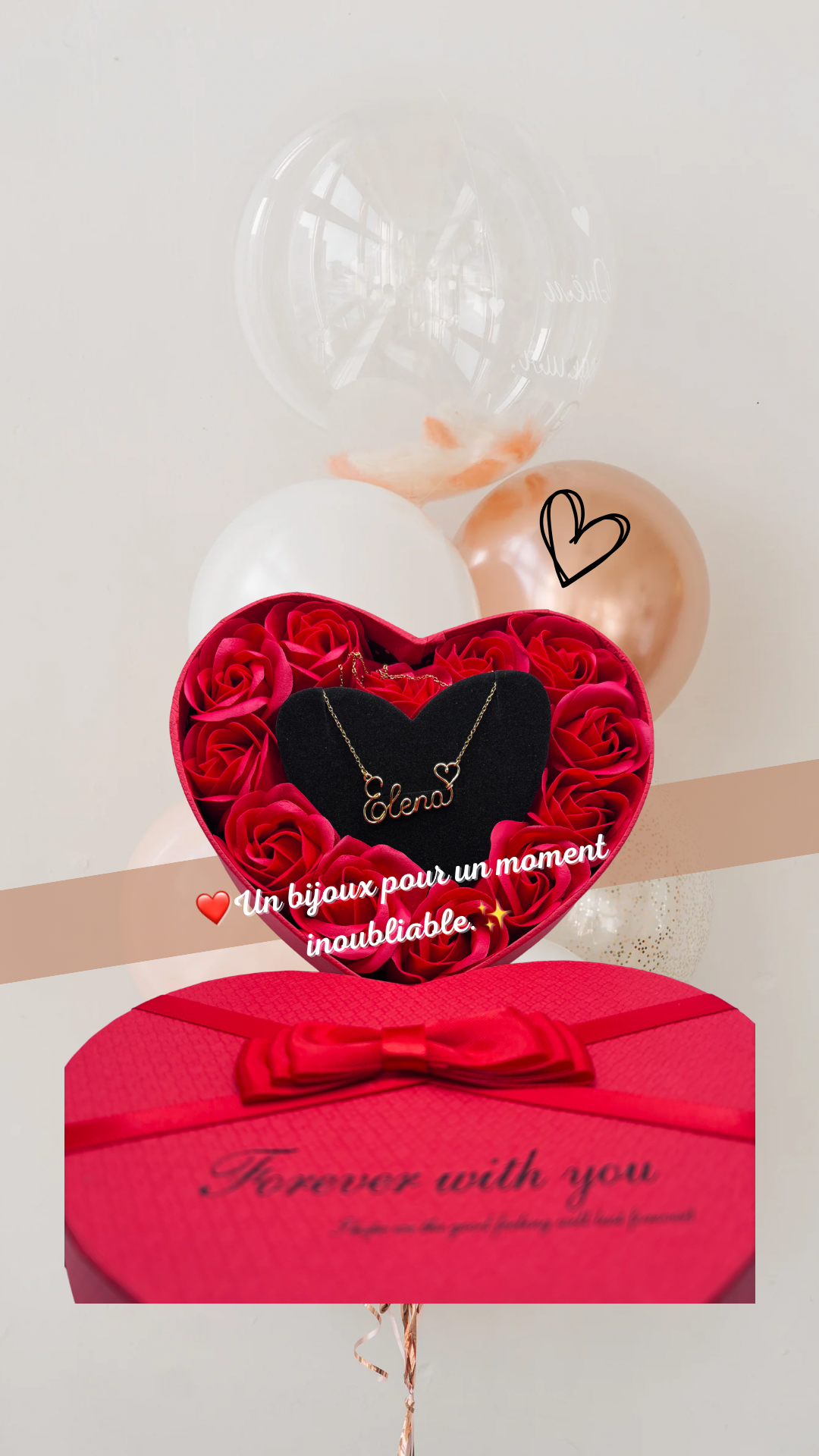 💖 Collier Personnalisé avec Prénom – Élégance et Unicité 💖