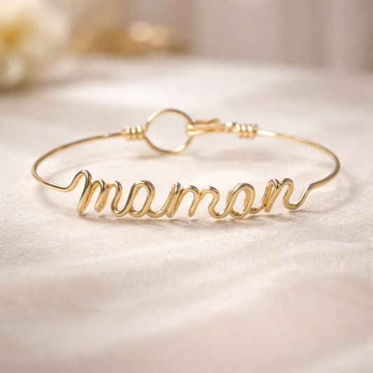 Bracelet Nom – Pièce signature