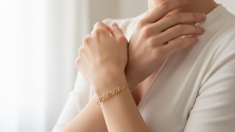 Bracelet Nom – Pièce signature